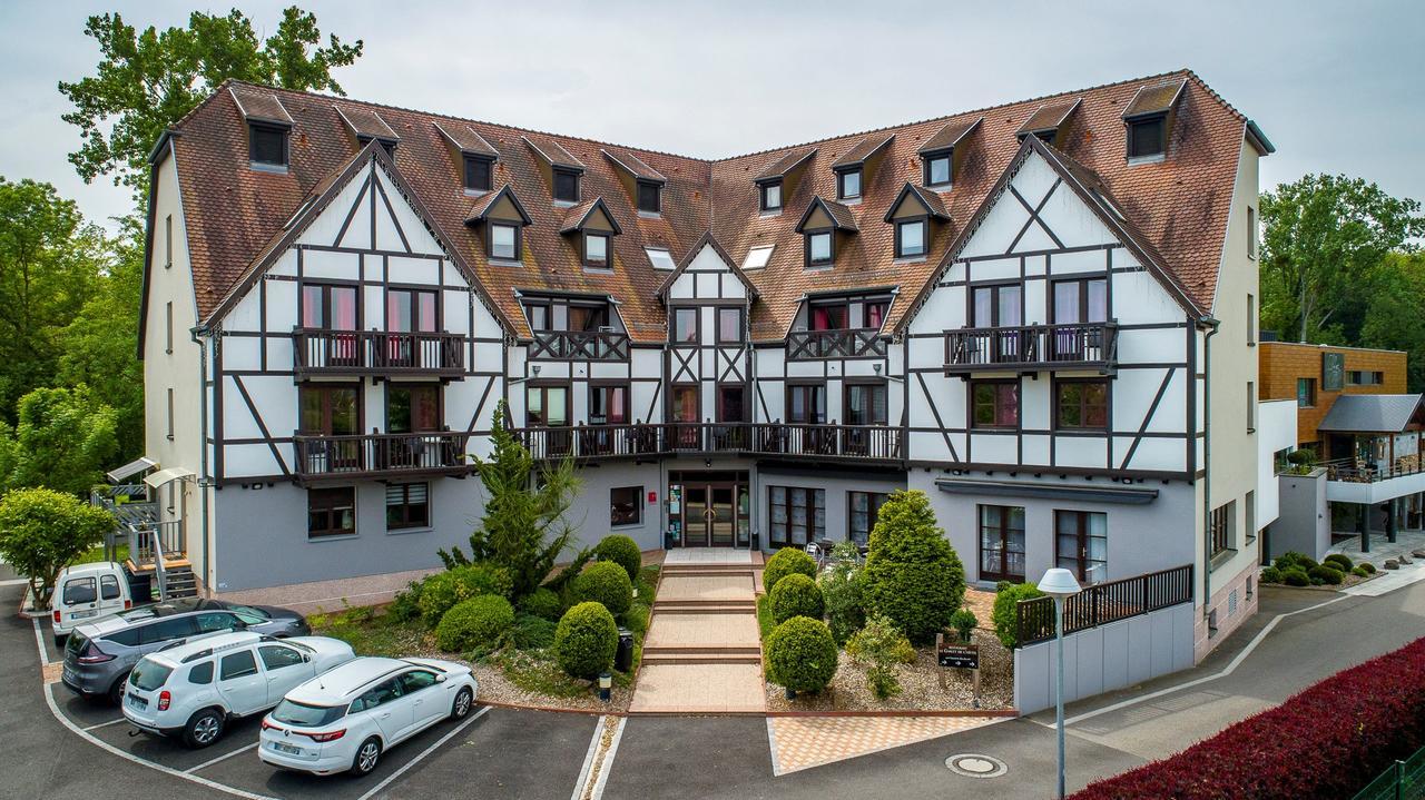 Hotel Restaurant Les Alizes Lipsheim Dış mekan fotoğraf